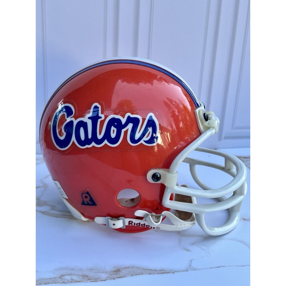 Vintage 1990s Riddell Florida Gators Mini Football Helmet 3 5/8 NCAA